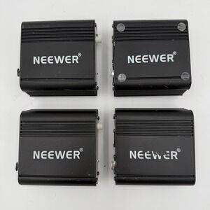 NEEWER 48V Phantom Power Supply Stable Low Noise Portable (Set Of 4)
